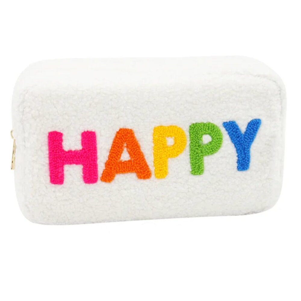 HAPPY Zipper Pouch | Mavi Bandz NWOT